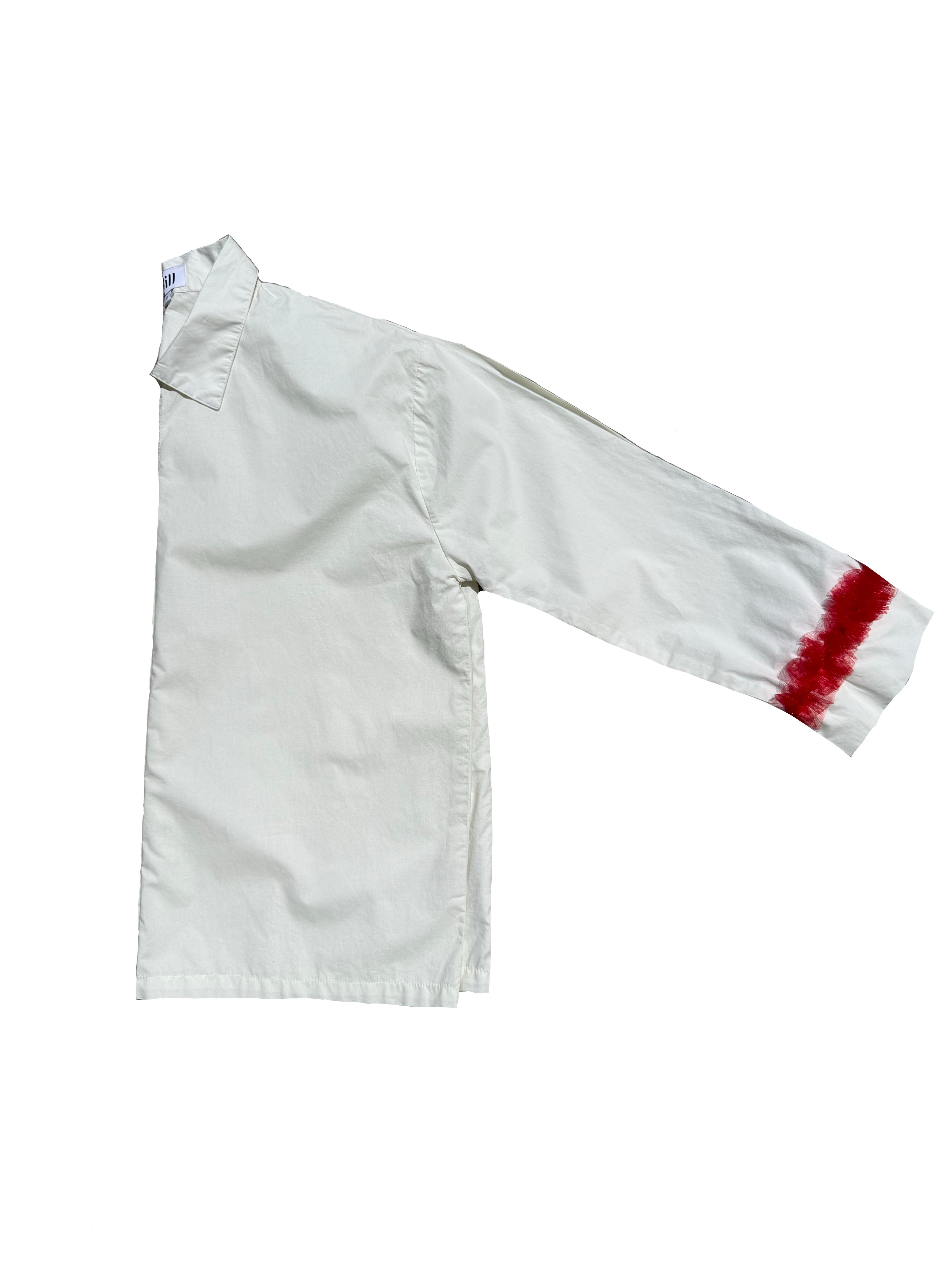 Cotton Poplin Shirt - Ivory